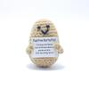 Handmade Wool Crochet Doll: Sunflower Ornament Knitting with Positive Potato Design