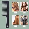 Heat Resistant Wide Tooth Comb Hair Accessories Wide Curly Hair Brush Portable   Unisex