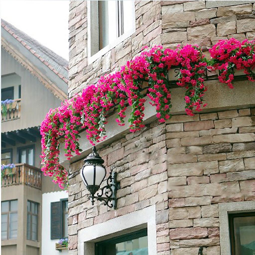 Искусственные растения, подвесные искусственные цветы, листья, виноградные лозы, садовые украшения