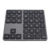 35 Keys Numeric Keyboard with Receiver 2.4G Wireless BT5.0 BT3.0 Number Keypad for OS X Laptop