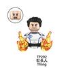 Fantastic Four Human Torch Bricks Diy Toys Gifts Daredevil Punisher Minifigures Building Blocks Mini Action Figures For Children