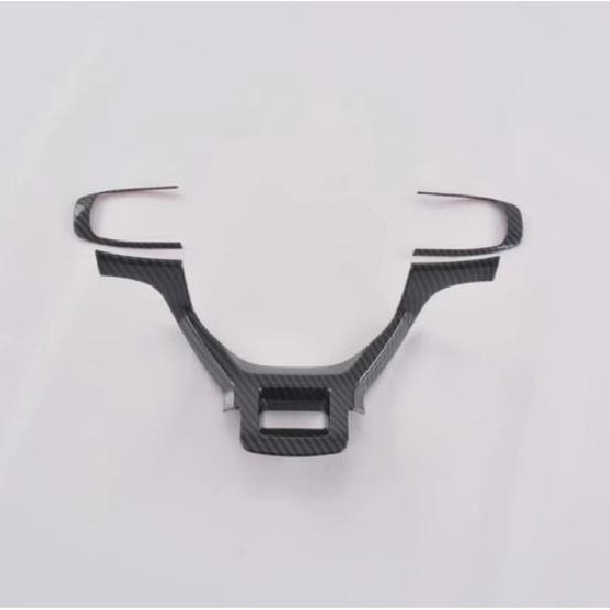 Carbon Fiber Car Steering Wheel Decor Cover Trim For KIA Sportage 2022 2023 2024