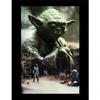 Yoda Key Art Printed Framed Poster