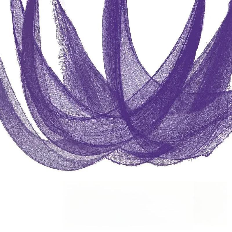 183*76см Ужас Хэллоуин Тканевое Украшение Жуткая Марлевая Ткань Страшный Реквизит для Дома с Привидениями Паутина Декор для Вечеринки на Хэллоуин