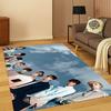 HD Stray Kids Kpop Soft Area Rug for Bedroom Living Room Sofa,Non-Slip Carpet for Kids,Cozy Floor Mat Doormat Home Décor gift