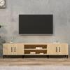 VidaXL TV Furniture Sonoma Oak 180x31.5x40 Cm Engineered Wood 816267