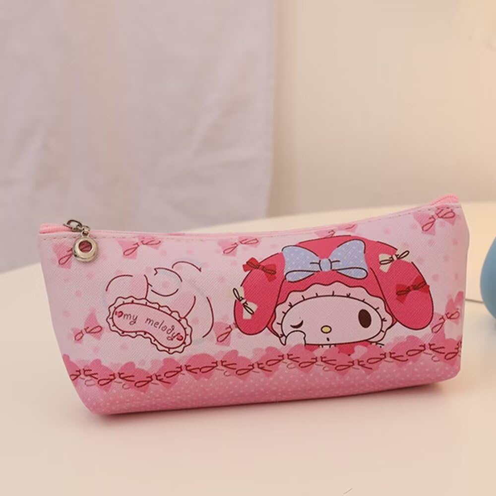 Карандаш My Melody Милый карандаш Sanrio Большой простой пенал для детей и начальной средней старшей школы Стильный x 8 x см Кейс E, Пенал, Вместимость, Взрослые,