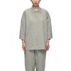 Essentials SS26 Фирменное укороченное поло в стиле 90-х Бетонно-серый Удобное минималистичное повседневное поло Унисекс топы 125SP264422F