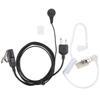 2 Pin Acoustic Tube Headset Earphone PTT MIC for Icom 2-pin Models Walkie Talkies