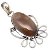 Pendant Ocean Jasper Gemstone Handmade Mother'Day Silver Jewelry 2"