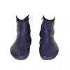 Navy Blue Leather Winter Sock Khuff Slipper Kuffain Winter Home Comfortable Sock