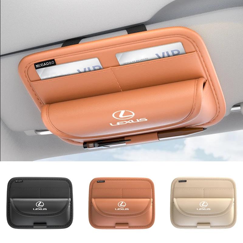 Car Visor Sunglasses Storage Box Card Holder Glasses Clip Interior For Lexus IS250 IS200 CT200h GS300 LS430 RX450h LX570 IS300