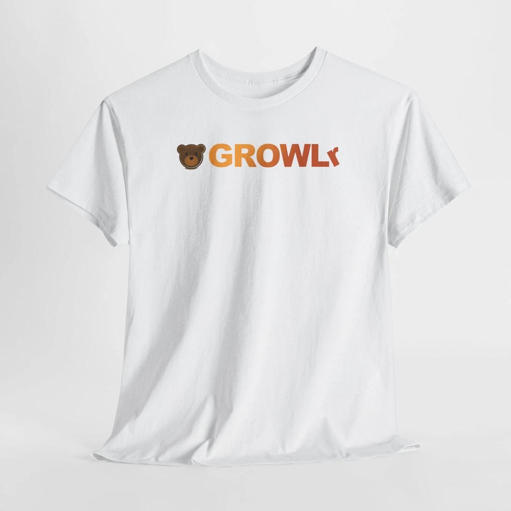 LGBTQ+ Gay Mens Growlr Hookup App Unisex Heavy Cotton Tee Graphic T-Shirt Casual