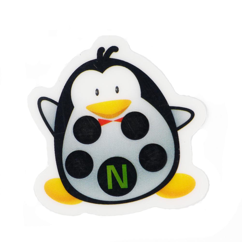 6Pcs Baby Head Thermometer Cartoon Forehead Thermometer Sticker Infant Fever Body Temperature Test