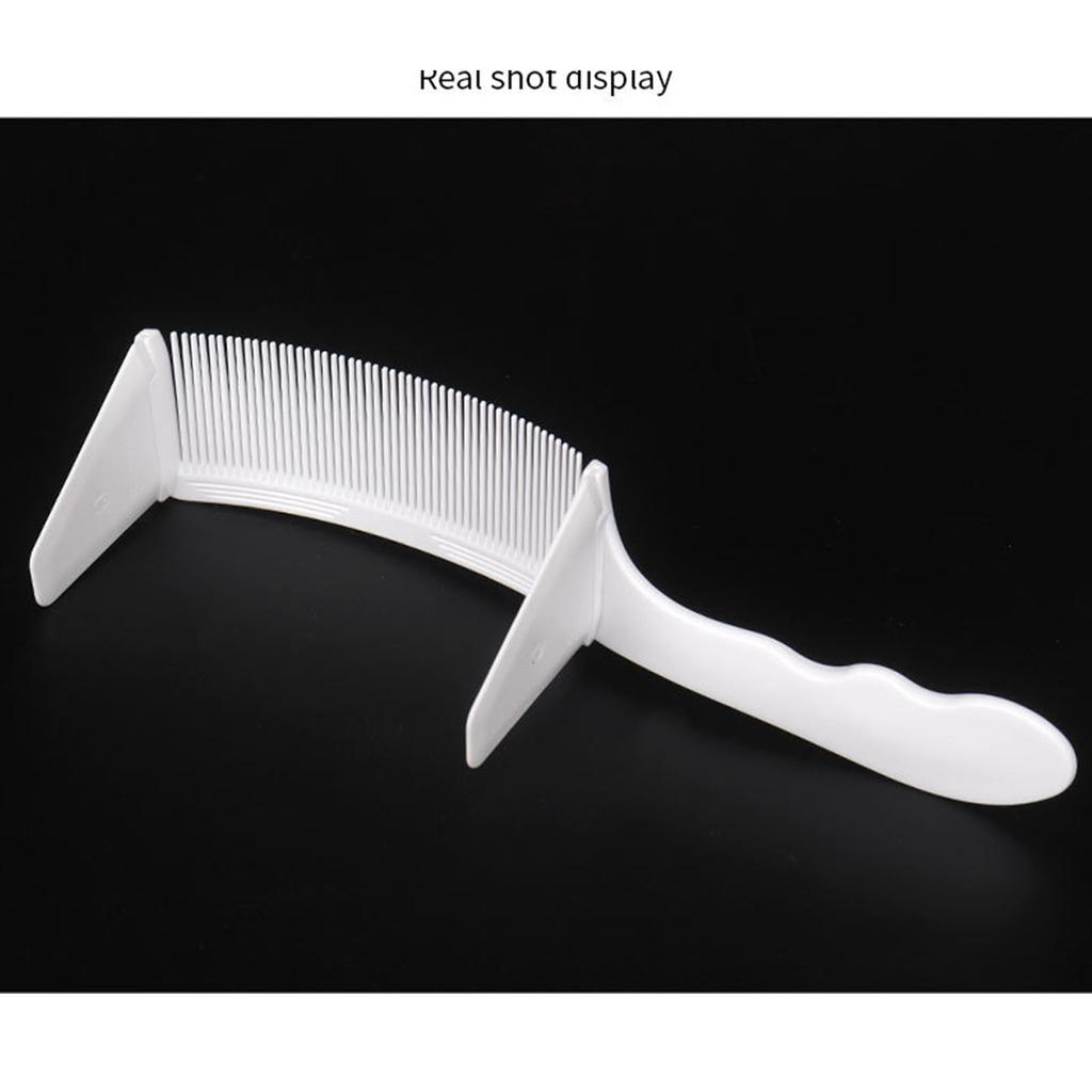 Изогнутая парикмахерская расческа профессиональная парикмахерская расческа изогнутая парикмахерская расческа с зажимом для позиционирования для салона парикмахера