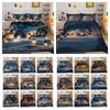 3D Christmas Printing Home Textiles Double Size Polyester Duvet Cover Set Girl Kid Luxury Cartoon Bed Clothes