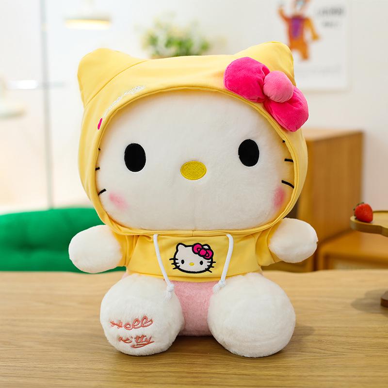 Плюшевая игрушка Hello Kitty для международной торговли: Милая подушка-трансформер и подарок на день рождения