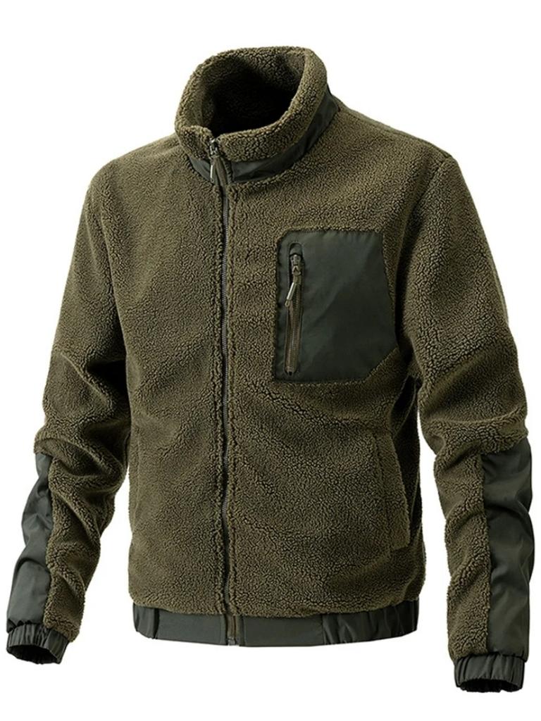 Men Winter Fleece Jacket Men Spring Casual Tactical Outwear Thick Warm Jacket
