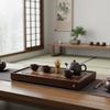 Bamboo Tea Drainage Board Detachable Tea Serving Tray Rectangular Chinese Kungfu Tea Tray  Office