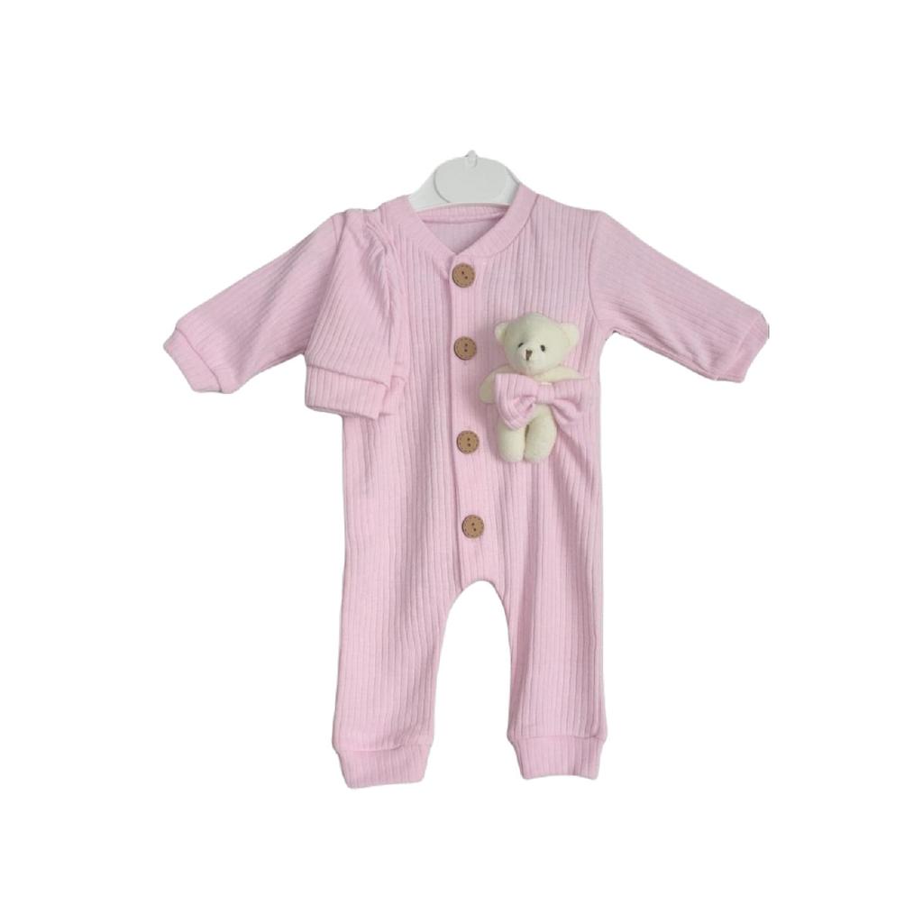 Long Sleeve With A Teddy Bear With A Teddy Hat 3-6-9 Months