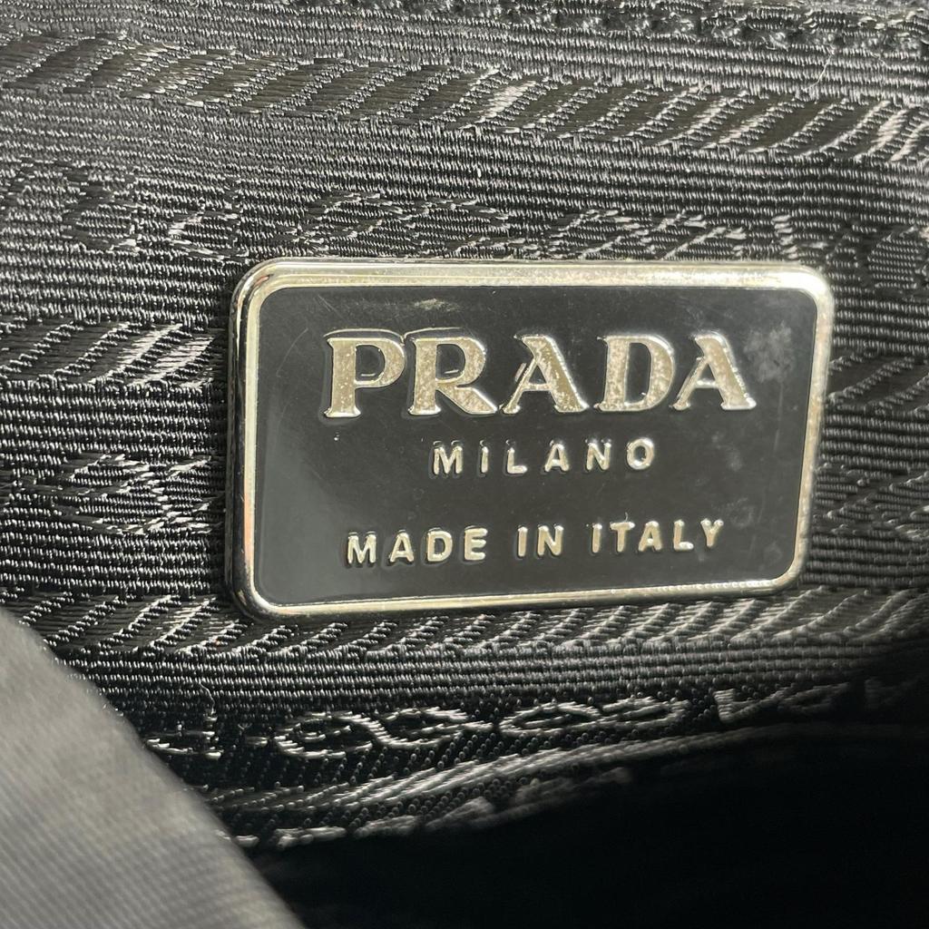 PRADA Backpack Â· Daypack black Women used
