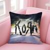 K-Korns Hot Band Cushion Cover Comfortable Reversible Pillow Cover Ideal For Car Sofa Bedroom & Beyond