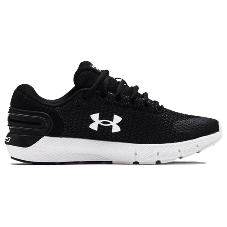Under Armour Charged Rogue 2.5 Black White Women Sneakers 3024403-001