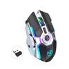 Wireless Rgb Gaming Mouse Rechargeable 2400dpi Adjustable Ergonomic Computer Mouse 2.4ghz Charging Game Mice For Pc