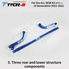Strut Bars for Kia Sonata 10 2024-2024 ALL NEW K5 Accessories Suspension Chassis Reinforcement Anti-tilt Tie Rod Parts