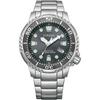 Мужская BN0167-50H ( Смотреть PROMASTER MARINE серии Eco-Drive Diver200m) Круглые часы, серебро