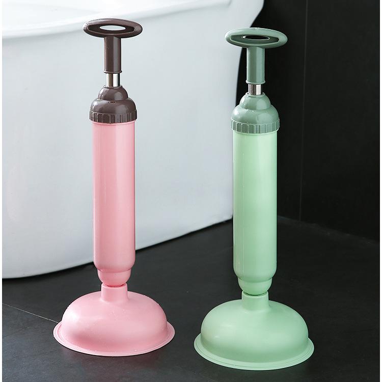 Toilet Leather Plug Household One-shot Toilet Sewer Dredging Strong Leather Suction Vacuum Pipe Dredger