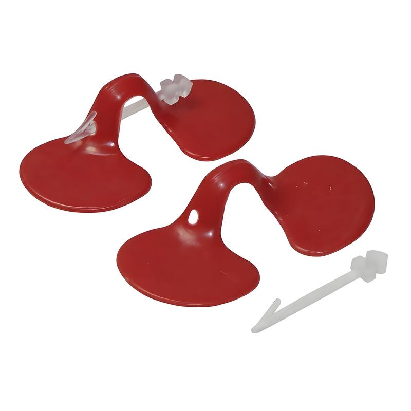 1000 Pcs medium size diameter 53mm with bolt type poultry and chicken goggles anti pecking and bite protection