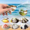 5PCS Simulated Shell Water Spray Toy,Water Spray Toy,Clams Press Type Prank Water Sprinkler,Summer Fun Prank Artifact for Party Pranks