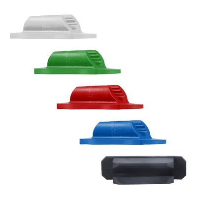 10 шт. Самоклеящийся держатель для ручек, клипса для холодильников, доски, планшета, шкафа, клейкий силиконовый держатель для карандашей