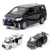 1/32 Lexus LM300h MPV игрушечный автомобиль литой металлический сплав фургон миниатюрный инерционный звук и свет коллекционная модель подарок для мальчиков