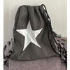Star Bag, Dirt-resistant, Drawstring Backpack, Versatile, Drawstring Bag