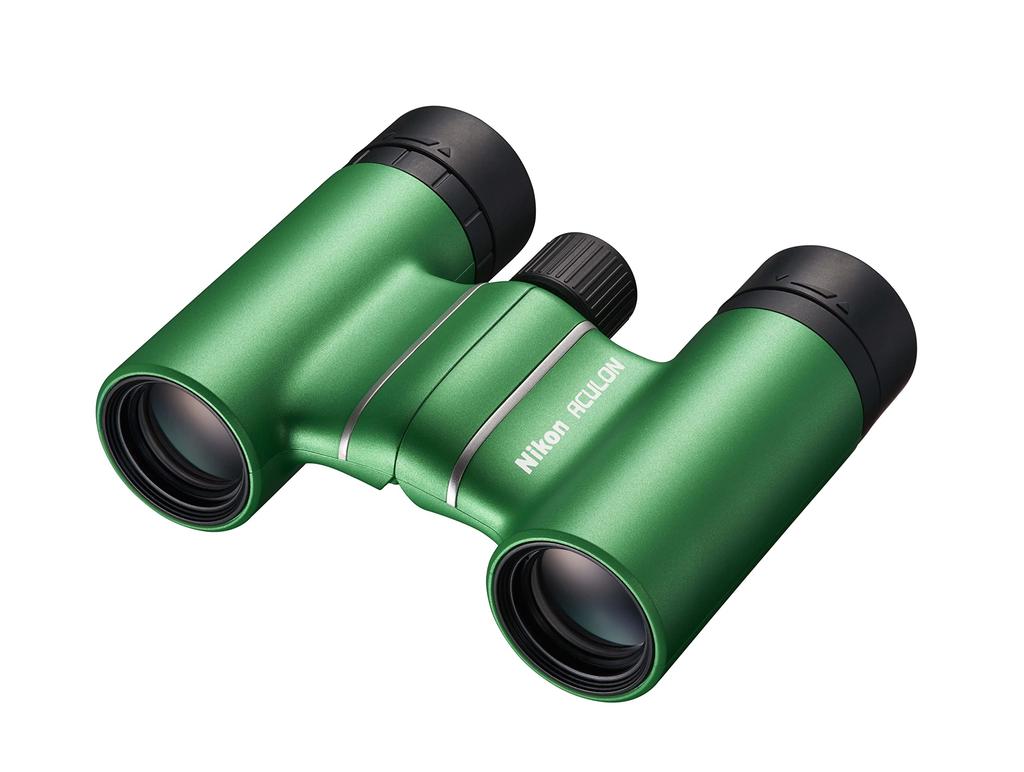 Nikon Бинокль Aculon T02 8x21 с призмой Порро 8x21мм Зеленый, Диаметр объектива, (ACULON ACT028X21GR)