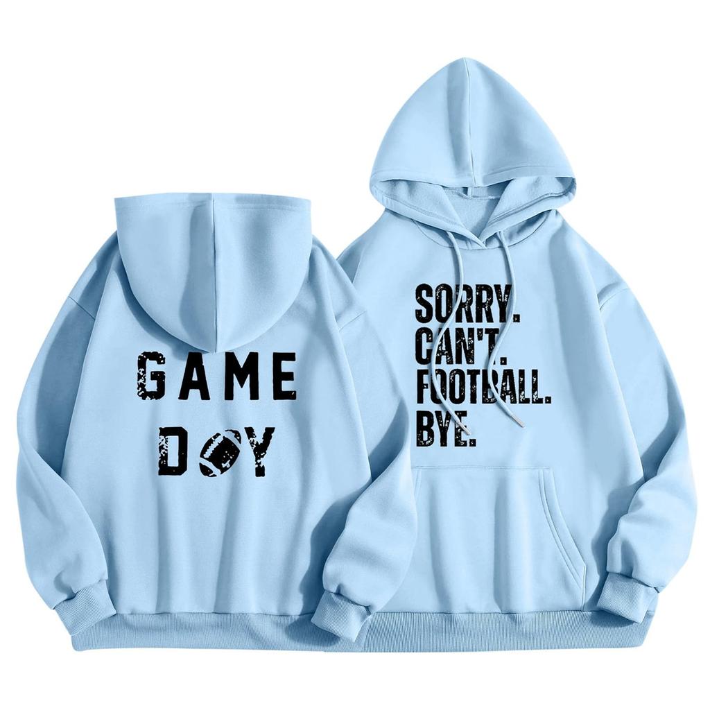 Женская мода легкий длинный рукав пуловер толстовки с капюшоном с карманами графическая толстовка