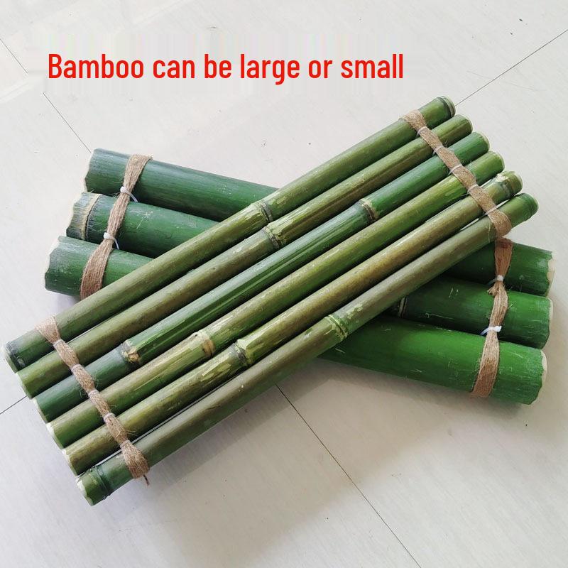 Bamboo Raft & Mat Water Feature: Porcelain Fish Tank Accessories & DIY Decor