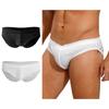 Men's Bikini Swim Briefs Low Rise Elastic Waistband Underwear Swimwear