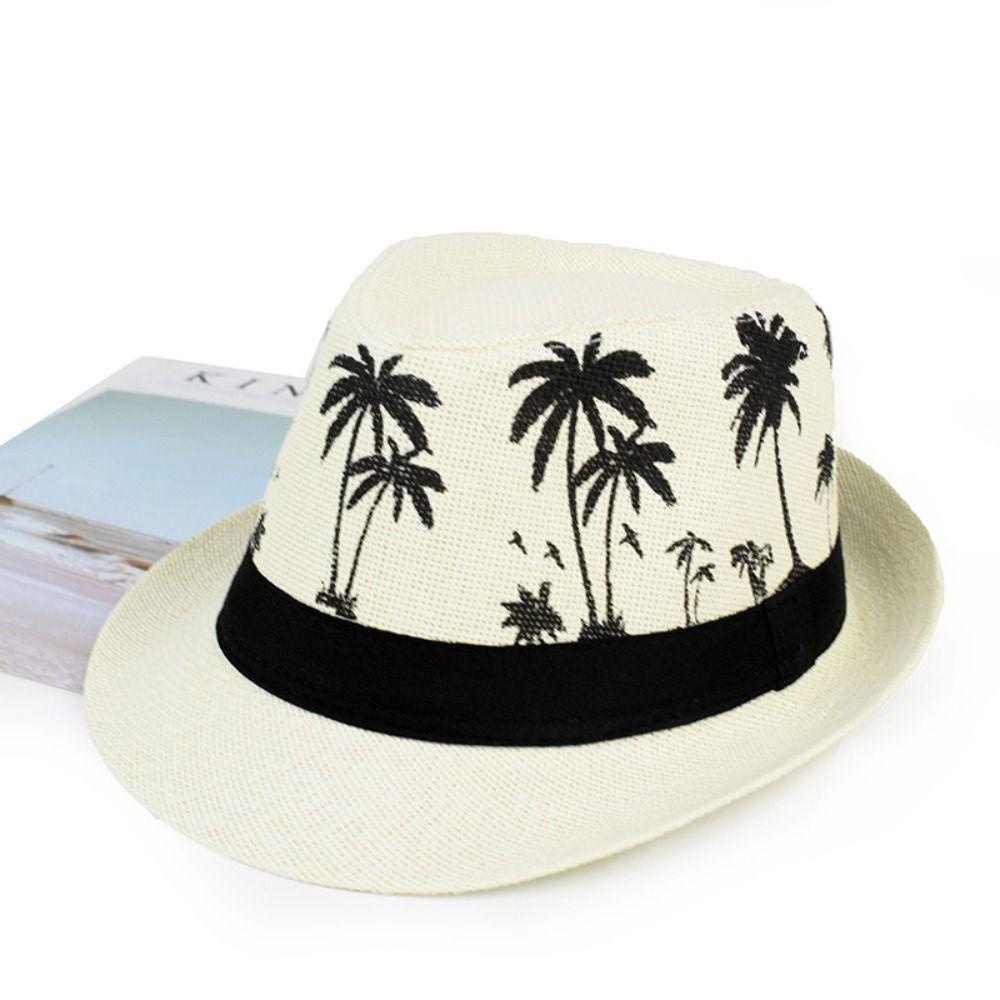 Sun Protection Jazz Hat Breathable Sunbonnet Fashion Top Hats Fedora Cap Summer