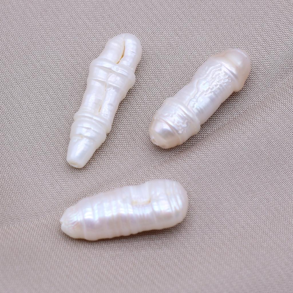 3Pcs Lot of Aritificial Pearl Loose Beads for Jewelry Making DIY Necklace Bracelet Earrings Accessories