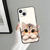 Мультяшный Кот Funda Чехол для Телефона для Apple iPhone 17 Pro Max 16 12 13 14 15 Pro 7 8 Air XR XS MAX 11