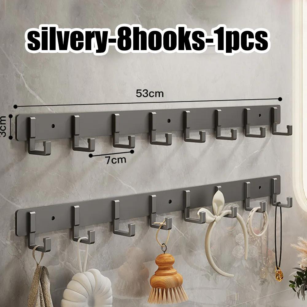 Крючок с сильным клеем настенный настенный для полотенец в ванной комнате без дырокола вешалка для одежды для кухни и ванной комнаты несущий клейкий крючок