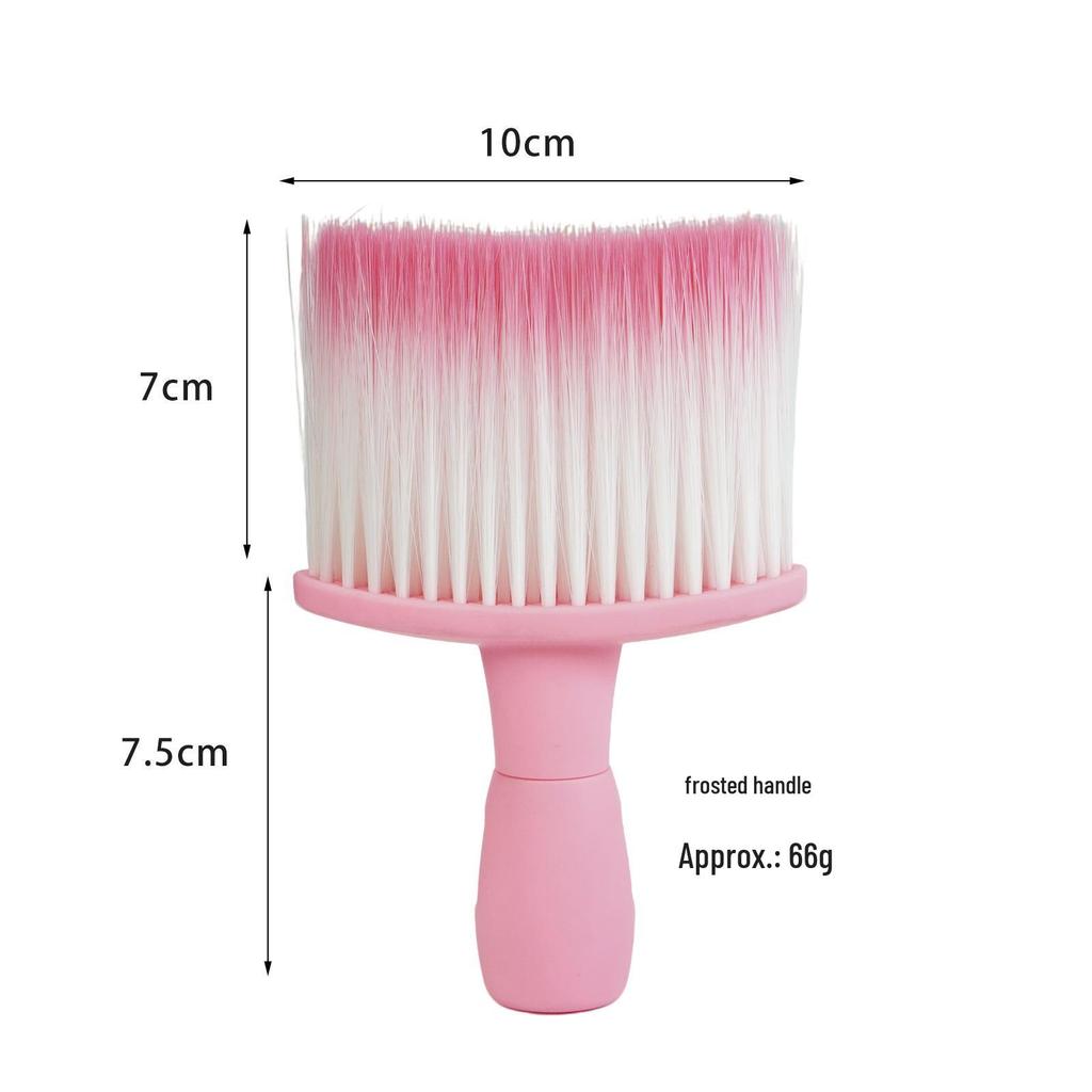 Multi-Color Soft Bristle Brush for Beard & Hair Debris Cleaning - Ideal for Salons & Barbers
