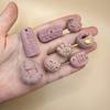 Кулон Руи из палисандра и агарового дерева с инкрустированными Пятью Сутрами - Сандаловое дерево, аксессуар для украшений Руи
