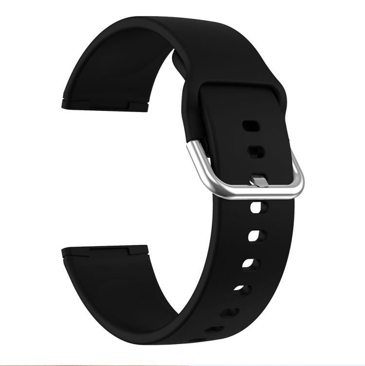 Силиконовый ремешок для Fitbit Versa 3(черный)