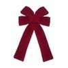 Red Christmas Bow for Tree Decorative Large Christmas Tree Bow Velvet Bow for Holiday Front Door Festival Staircase Xmas