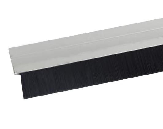 Door Seal Strip Brush Aluminum Alloy Nylon Dust Brush