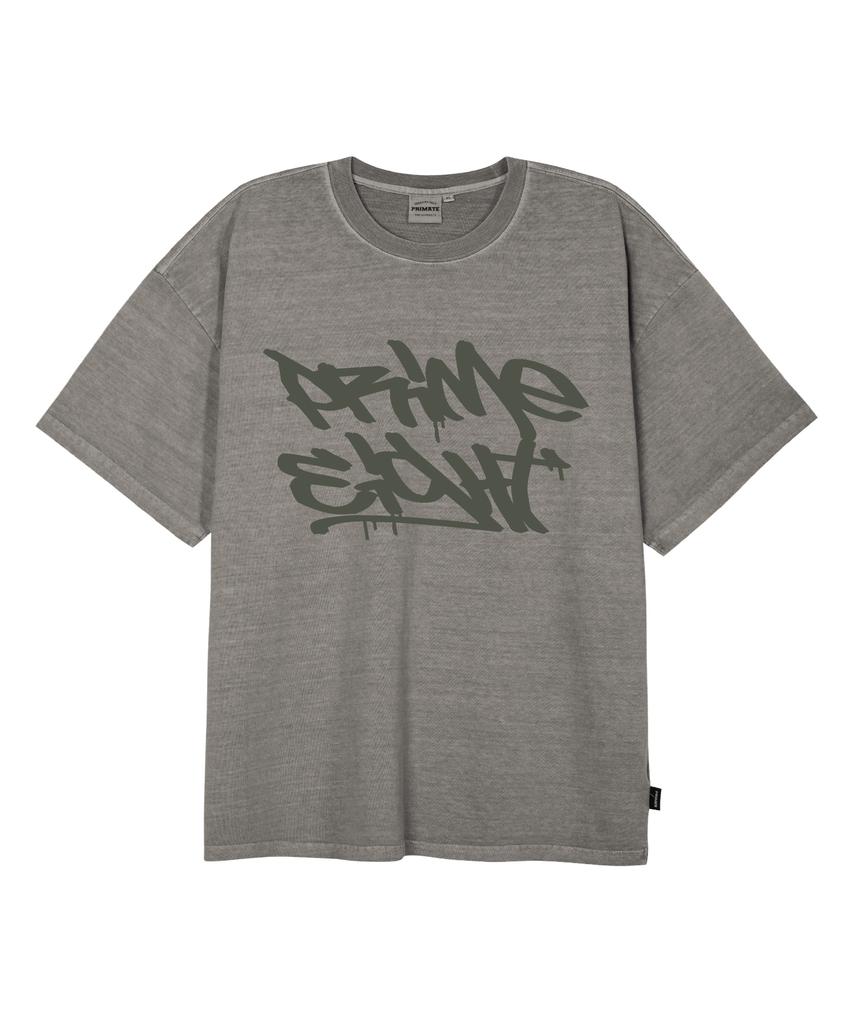 PRIMATE Level 8 Oversized Pigment Short Sleeve T-Shirt 4 Colors